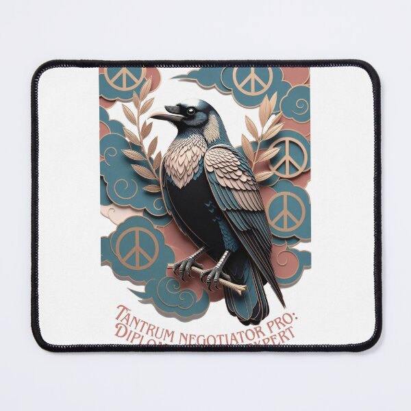 Item preview, Raven Tantrum Mediator T Shirt, Diplomacy Expert Mug, Sarcastic Mom Gift designed and sold by YMLux.