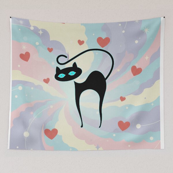 Item preview, Retro Atomic Cat -  designed and sold by SawaOne.