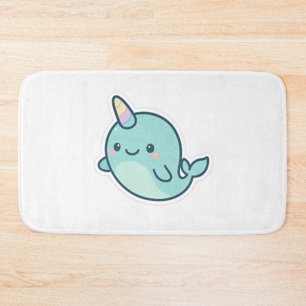Item preview, Pastel Playful Narwhal Stickers designed and sold by StickMint.