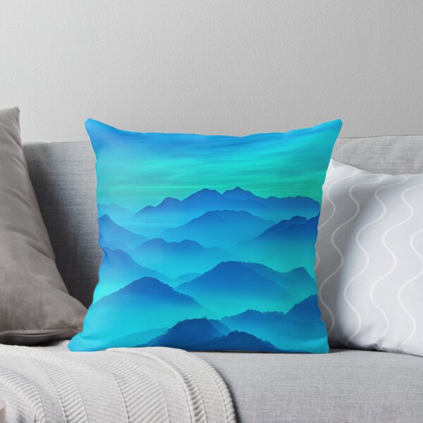 Item preview, Misty mountians blue designed and sold by odysseystar1996.