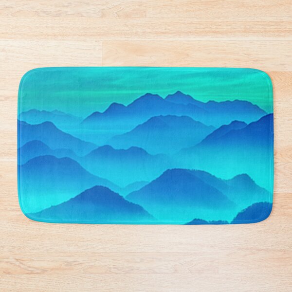 Item preview, Misty mountians blue designed and sold by odysseystar1996.