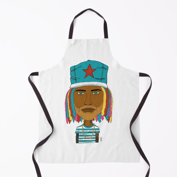 Item preview, Altboy - Rainbow Dreads Rap King Portrait - Colorful Locs Hip Hop Illustration. designed and sold by Eric Sintès.