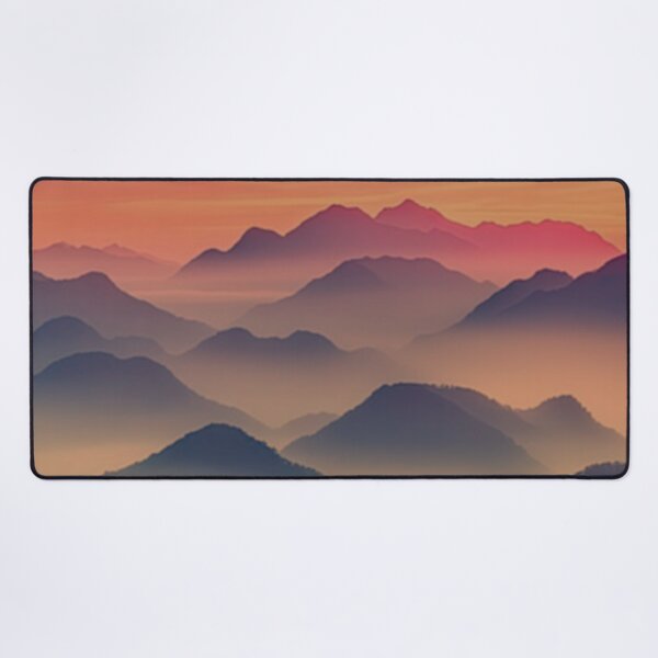 Item preview, Misty mountians orange designed and sold by odysseystar1996.