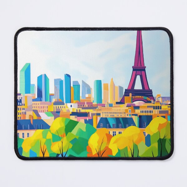 Item preview, Paris Skyline – Daylight Bloom designed and sold by SkylineVistas Designs.