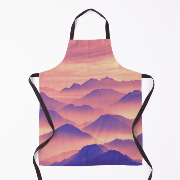 Item preview, Misty mountians pastel orange designed and sold by odysseystar1996.