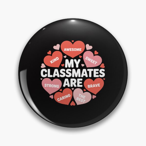 Item preview, My Classmates Are Positive Hearts Valentines Day Students designed and sold by sonlylya.