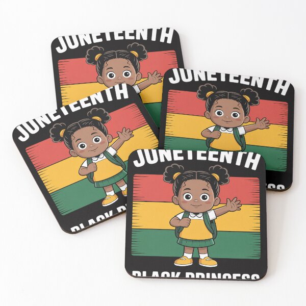 Item preview, Kids Juneteenth Black Princess Black African June 19th Kids Girl designed and sold by sonlylya.