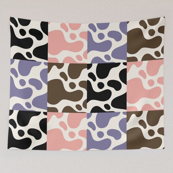 Item preview, Colorful Cow Pattern Design designed and sold by HBBS DESIGNS.