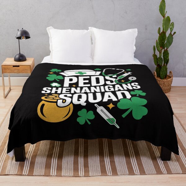 Item preview, PEDS Nurse Shenanigans Crew Pediatric Nurse St Patricks Day designed and sold by berniceschm.