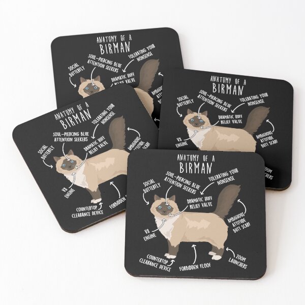 Item preview, Birman Cat Anatomy designed and sold by Clara Hollins.