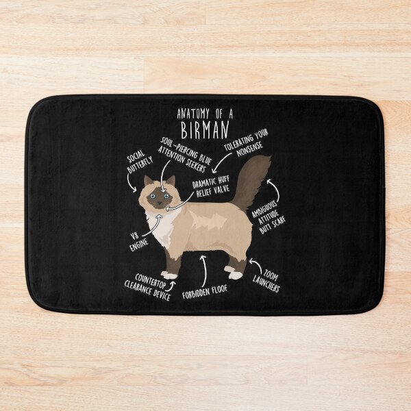 Item preview, Birman Cat Anatomy designed and sold by Clara Hollins.