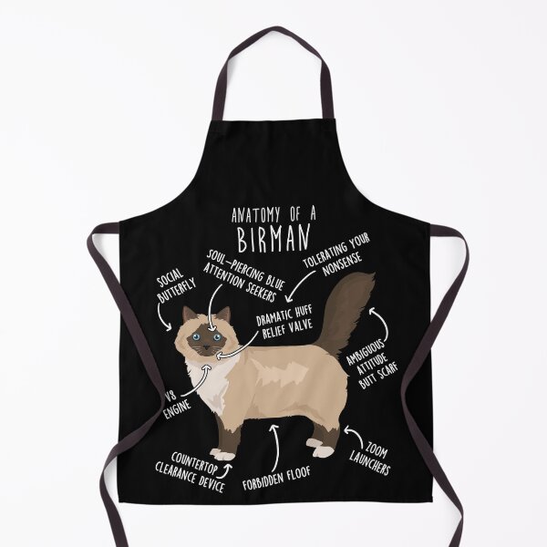 Item preview, Birman Cat Anatomy designed and sold by Clara Hollins.