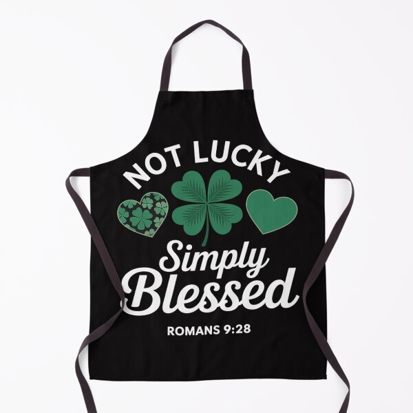 Item preview, Christian St Patricks Day Shamrock Not Lucky Simply Blessed designed and sold by berniceschm.