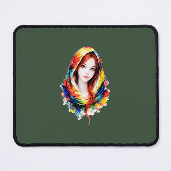 Item preview, Red Hair Under the Scarf designed and sold by LaPaz361.