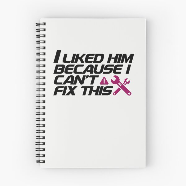 Item preview, I Liked Him Because I Can't Fix This Funny Wife Gift designed and sold by SplashTastic.