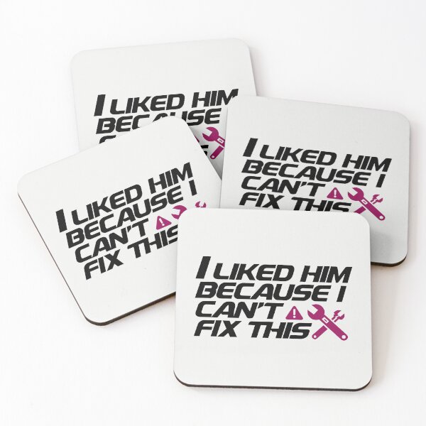 Item preview, I Liked Him Because I Can't Fix This Funny Wife Gift designed and sold by SplashTastic.