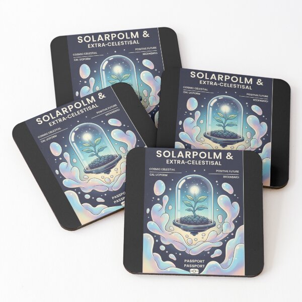 Item preview, Intergalactic Botanical Garden Passport – Solarpunk Alien Plant Capsule – Futuristic Aesthetic designed and sold by Design_Your_Day.