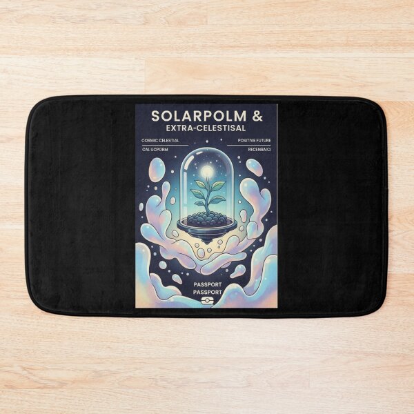 Item preview, Intergalactic Botanical Garden Passport – Solarpunk Alien Plant Capsule – Futuristic Aesthetic designed and sold by Design_Your_Day.