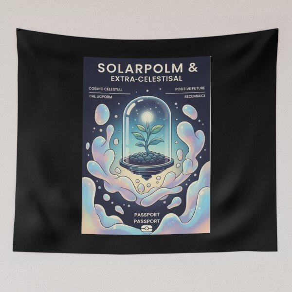 Item preview, Intergalactic Botanical Garden Passport – Solarpunk Alien Plant Capsule – Futuristic Aesthetic designed and sold by Design_Your_Day.