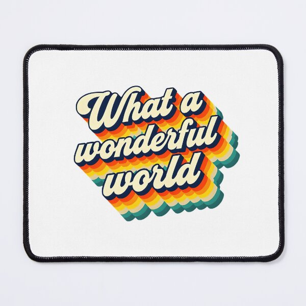 Item preview, What a wonderful world designed and sold by CharmStudio.