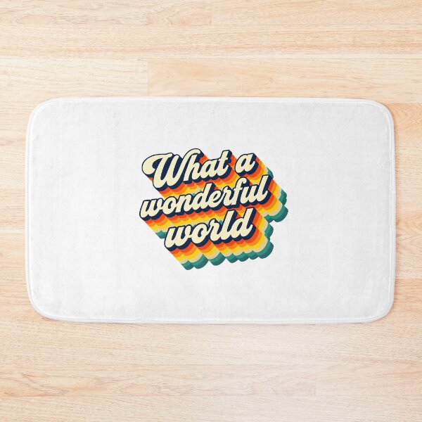 Item preview, What a wonderful world designed and sold by CharmStudio.