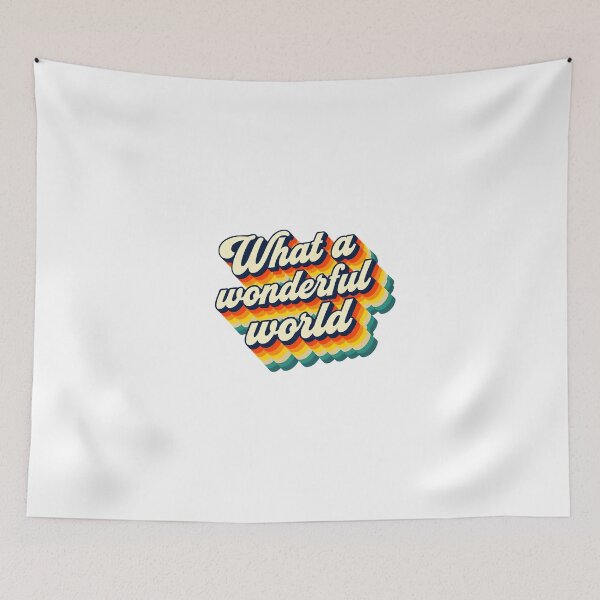 Item preview, What a wonderful world designed and sold by CharmStudio.