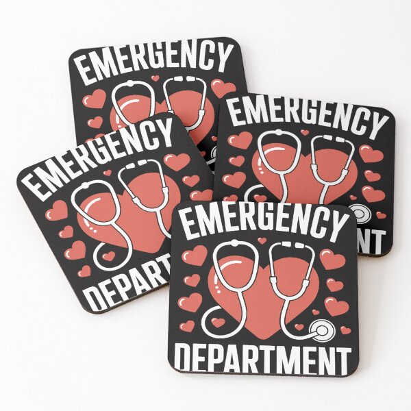 Item preview, Valentine's Day Emergency Department ER Nurse designed and sold by sonlylya.