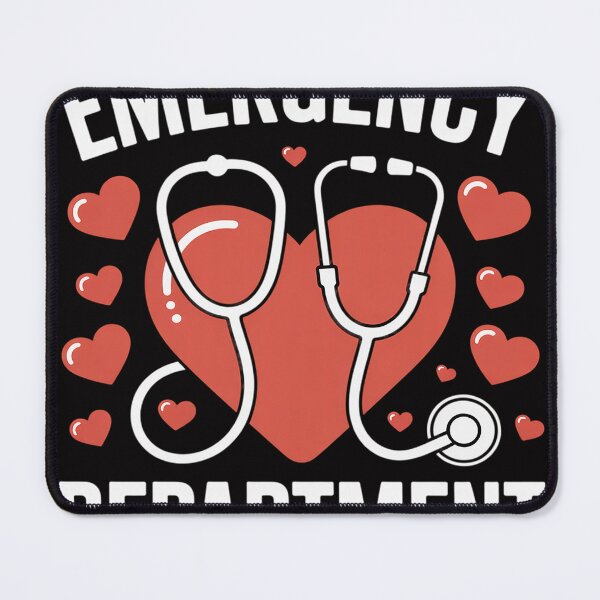 Item preview, Valentine's Day Emergency Department ER Nurse designed and sold by sonlylya.