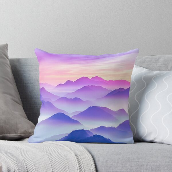 Item preview, Misty mountians pastel pink designed and sold by odysseystar1996.