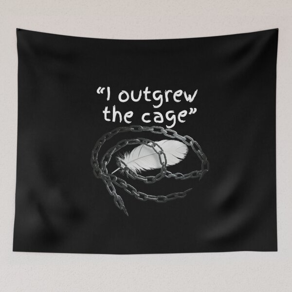 Item preview, I OUTGREW THE CAGE designed and sold by Inspiretouplift.