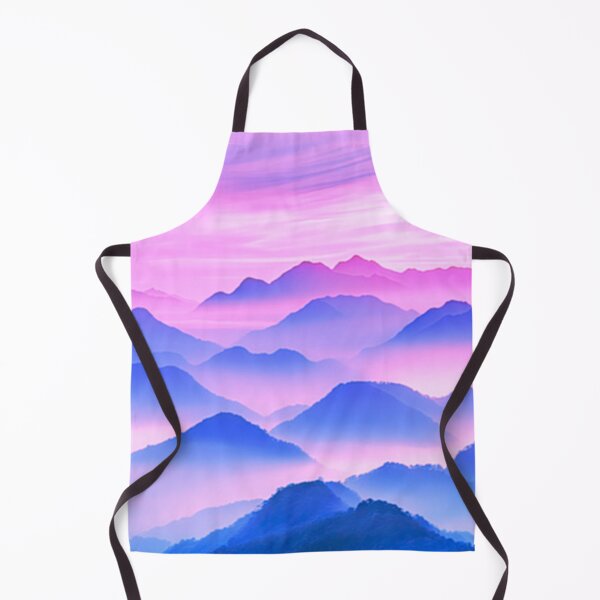 Item preview, Misty mountians pastel blue designed and sold by odysseystar1996.