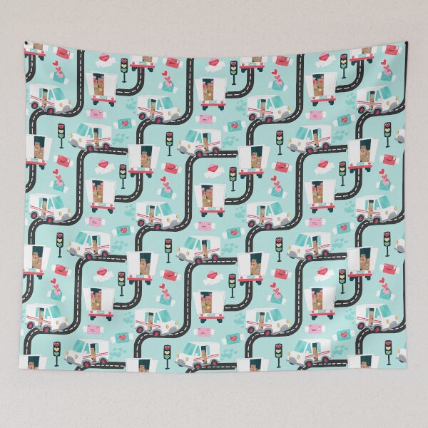 Item preview, Valentine Mail Trucks Special Delivery designed and sold by SamAnnDesigns.
