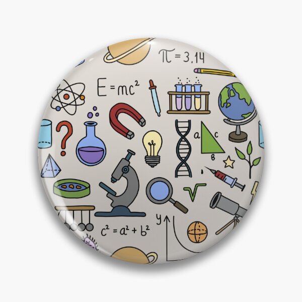 Artikelvorschau, STEM-Symbole: Niedlicher Lehrer für Naturwissenschaften, Mathematik und Technologie entworfen und verkauft von Unhinged Heather.