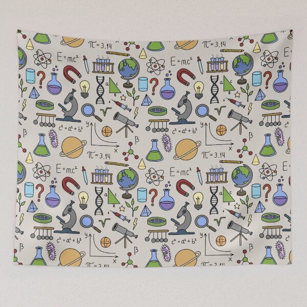 Item preview, STEM Icons Cute Science, Math & Technology Teacher designed and sold by Unhinged Heather.