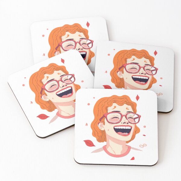 Item preview, Laugh Riot: Curly Joy in Full Color designed and sold by ForeverPrintsOK.