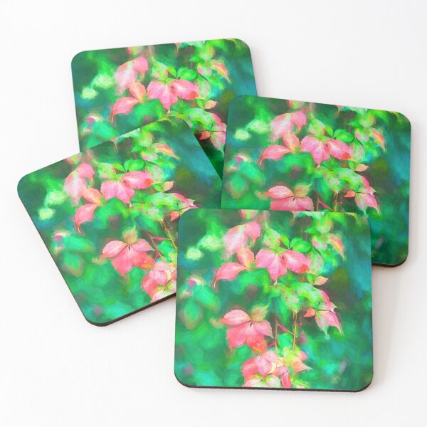 Item preview, Virginia Creeper Red Leaves Vine X100  designed and sold by RichFrancoCars.