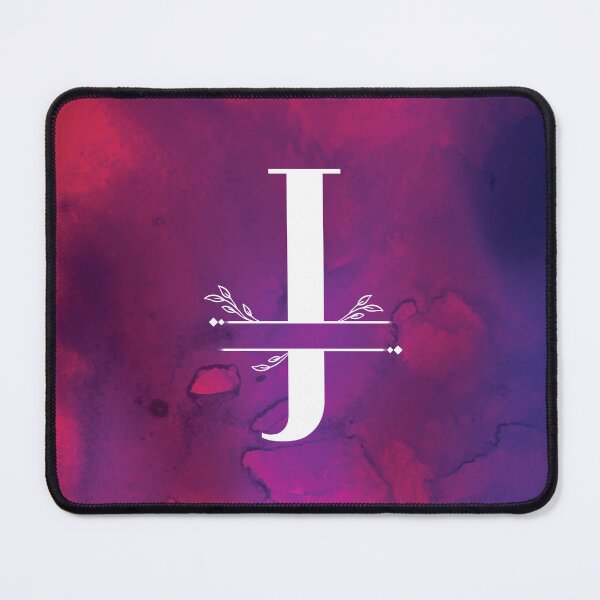 Item preview, Monogram...J... with white monogram and vibrant background designed and sold by CHASAcreative.