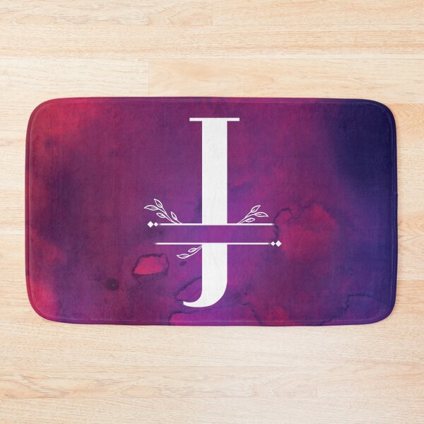 Item preview, Monogram...J... with white monogram and vibrant background designed and sold by CHASAcreative.