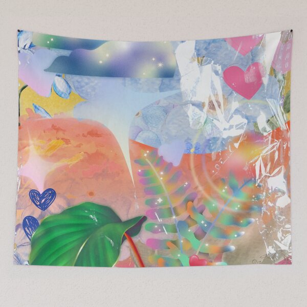 Item preview, Sunset (Sky Triptych 2) designed and sold by Swan and Raven Studio.