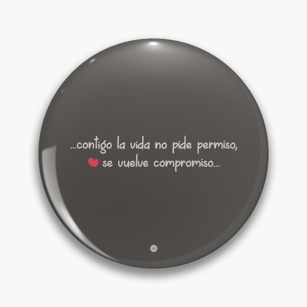 Item preview, With you, life doesn't ask for permission, it becomes a commitment (fo) I designed and sold by XUSRedbubble.
