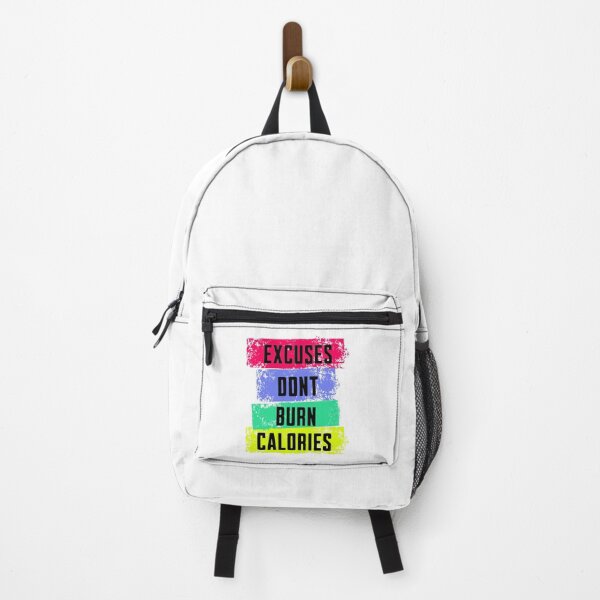 Item preview, Excuses Don’t Burn Calories Motivational Gym Quote Design designed and sold by BeakBros.