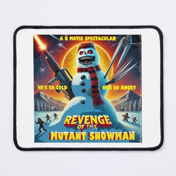 Item preview, Revenge of the Mutant Snowman designed and sold by smugdesigns.
