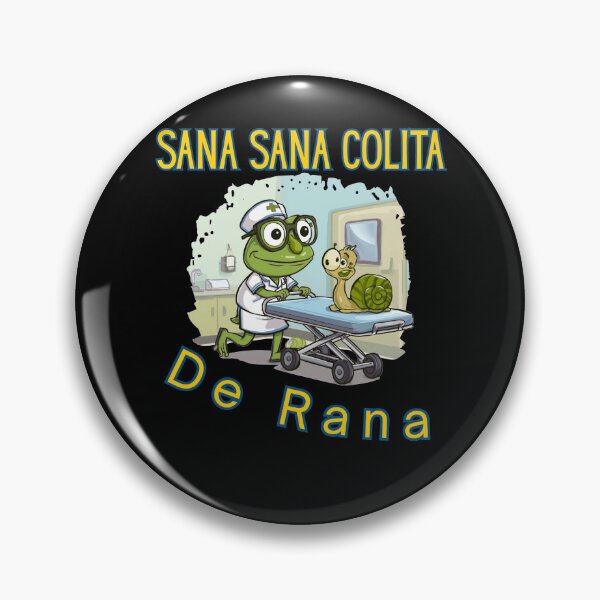 Item preview, Sana Sana Colita De Rana Funny Illustration designed and sold by StaticMood.