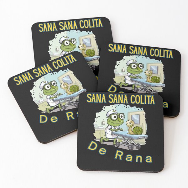 Item preview, Sana Sana Colita De Rana Funny Illustration designed and sold by StaticMood.