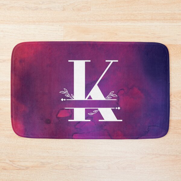 Item preview, Monogram...K... with white monogram and vibrant background designed and sold by CHASAcreative.