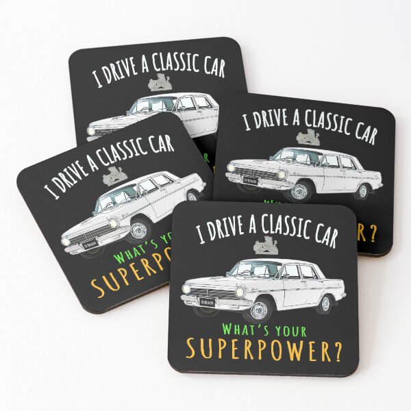 Item preview, I Drive a Classic EH Holden What Is Your Superpower – Australian Classic Car Illustration designed and sold by Michael van der Hoorn.