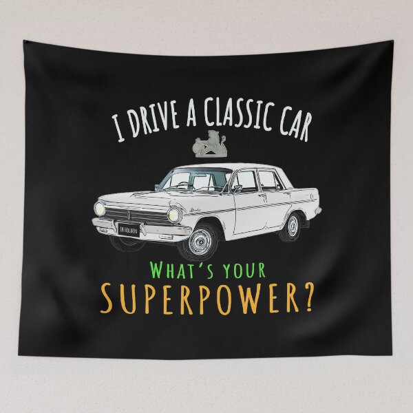 Item preview, I Drive a Classic EH Holden What Is Your Superpower – Australian Classic Car Illustration designed and sold by Michael van der Hoorn.