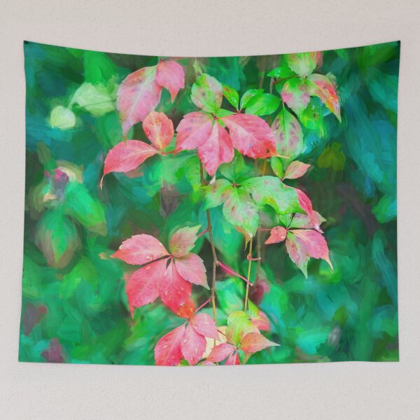 Item preview,  Virginia Creeper Red Leaves Vine X102  designed and sold by RichFrancoCars.