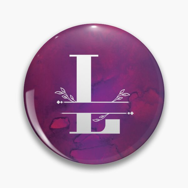 Item preview, Monogram...L... with white monogram and vibrant background designed and sold by CHASAcreative.