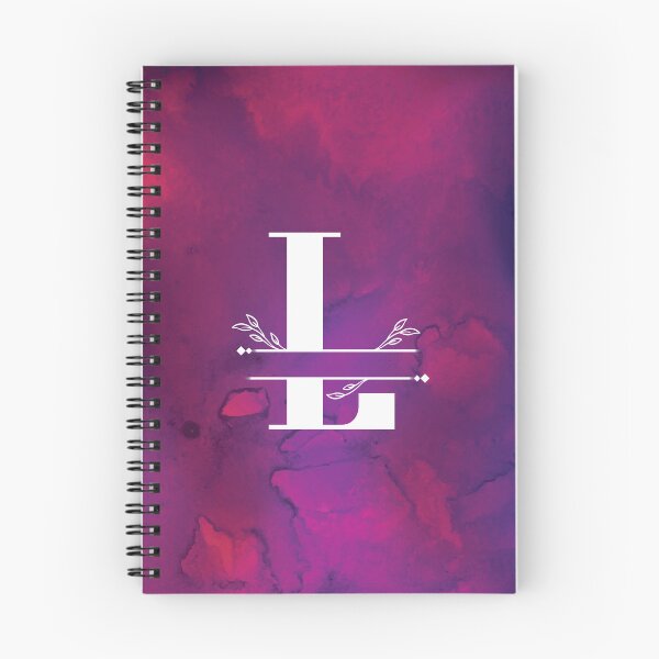 Item preview, Monogram...L... with white monogram and vibrant background designed and sold by CHASAcreative.